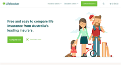 Desktop Screenshot of lifebroker.com.au